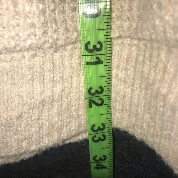 Natural Reflections XL Heather Waffle Oatmeal Long Sleeve Kangaroo Pocket Hooded - Picture 9 of 9